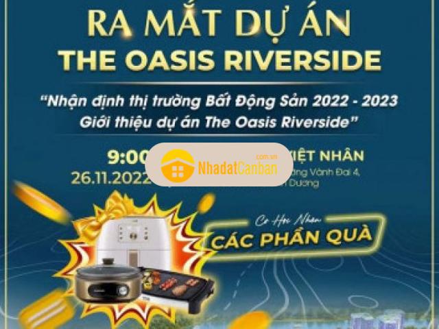 Ra mắt nhà phố ven sông tại trung tâm bến cát