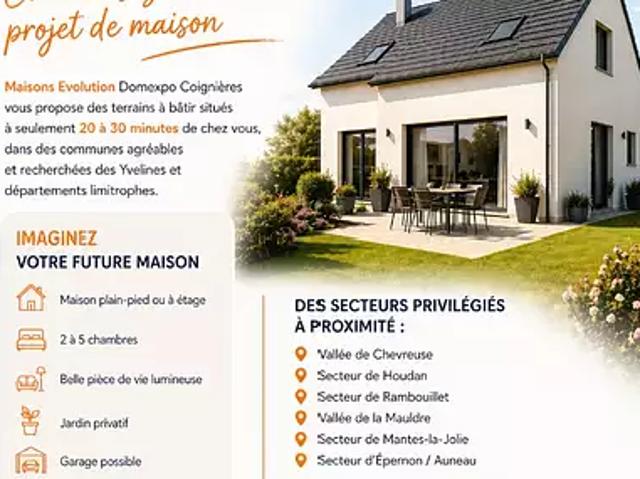 Rambouillet 78120 Programme neuf terrain neuf à vendre