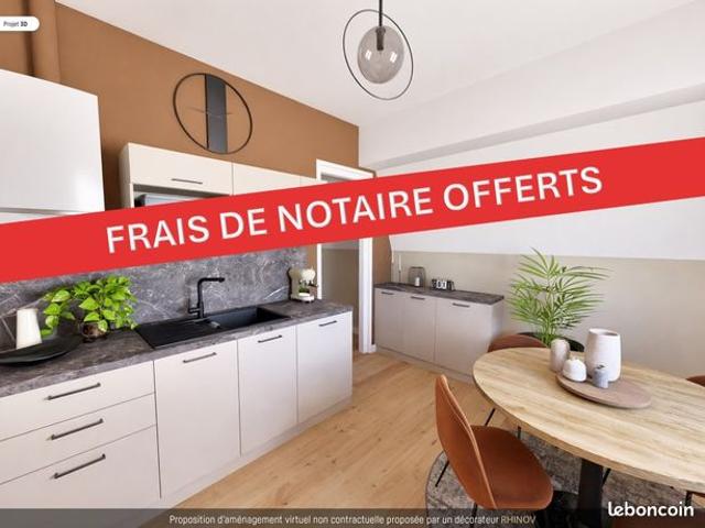 RANTIGNY: Appartement 3 pièces 66 m² place de parking