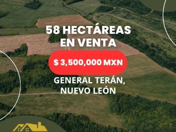 RANCHO EN VENTA GENERAL TERÁN, NUEVO LEÓN