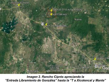 Rancho en venta en por las adjuntas en municipio de gonzalez en tamaulipas
