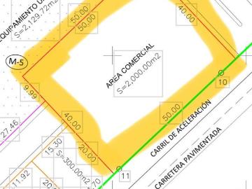 Rancho el Milagro Terreno en VENTA para gasolineria 2000 metros