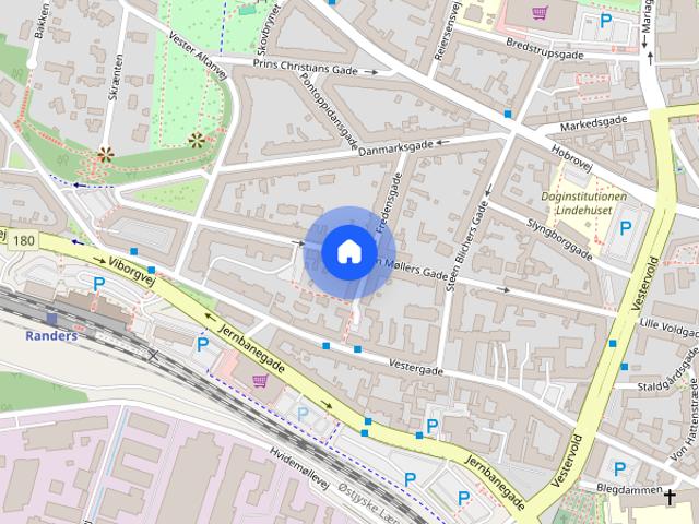 Randers C, 29 B, 2. sal, Søren Møllers Gade, 8900