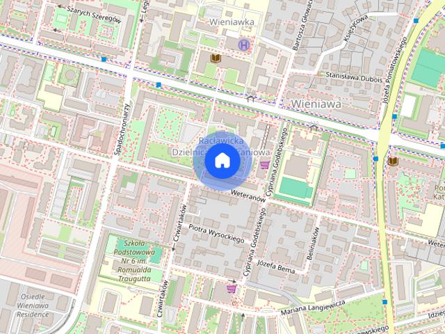 Racławickie Centrum Umcs KUL parking rent