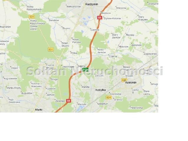 Działka usługowa 8 909 m² przy trasie 629 z mediami