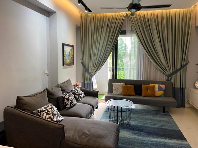 Radia Residence Bukit Jelutong Fully Furnished 2 Rooms unit for rent