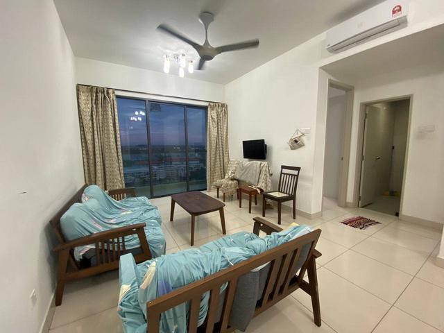 Raffle Suite Sutera Danga 2 bedrooms high floor partial furnished
