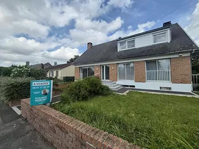 Raillencourt Sainte Olle 59554 Achat / Vente maison 6 pièces t6 au dernier étage terrasse