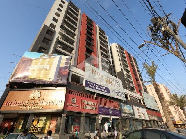 Rainbow Twin Towers Located On Main 250 Feet Wide Maymar Avenue Road At Scheme 33, Near Gulshan E Maymar Mor