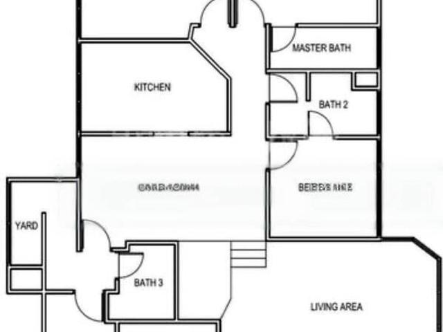 Rajah Tower D12, Apartment