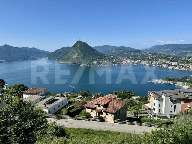 Rara Opportunità ad Aldesago  Terreno Edificabile con Vista Mozzafiato sul Golfo di Lugano