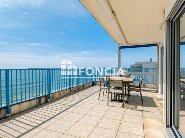 Rare opportunite dernier etage face mer vue panoramique commerces a pied garage + 2 caves