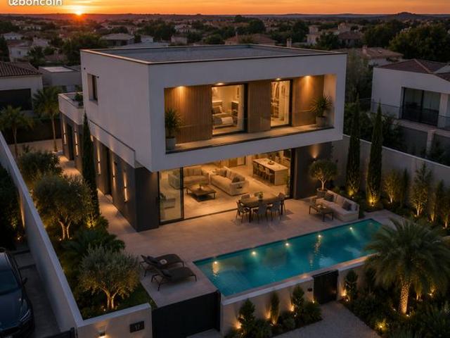 Rare à Lattes Projet de villa contemporaine 120 m²