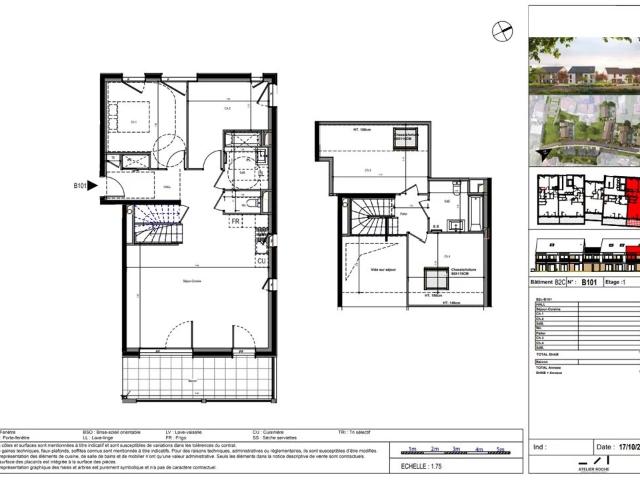 Rare à la vente ? Superbe Duplex Neuf de 5 pièces à Sergy