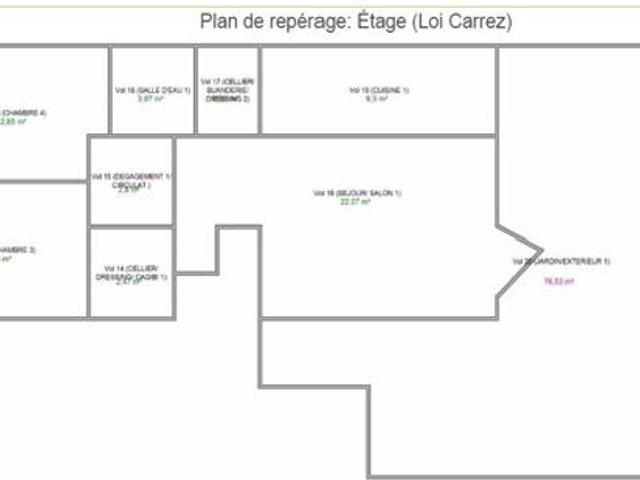 Rare à la vente T5 spacieux en duplex de 101m² et son jardin de 80m² dans environnement verdoyant