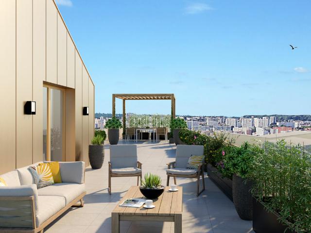 RARE À MAR VIVO – T3 EN DERNIER ÉTAGE AVEC TERRASSE SPACIEUSE 3 pièces, 70 m²