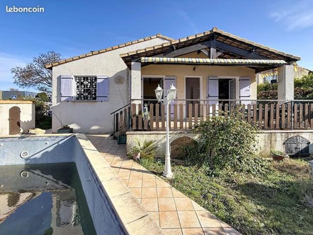 Rare: A Nîmes, Villa individuelle T3 avec piscine et garage 155 000