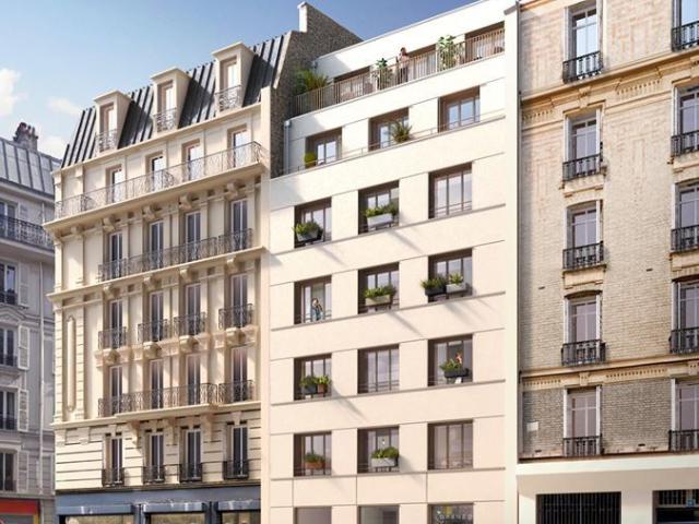 RARE À PARIS – LANCEMENT COMMERCIAL | OPPORTUNITÉ NEUF – AU PIED DU METRO 1 pièce, 30 m²