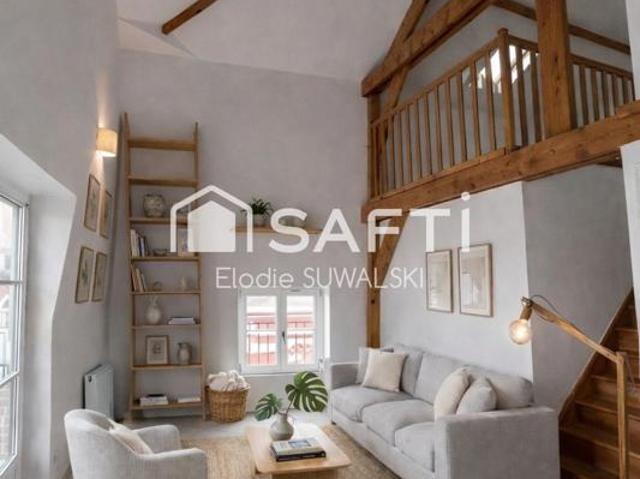 Rare à Valenciennes: duplex T4, 3 chambres, 2 SDB, parking