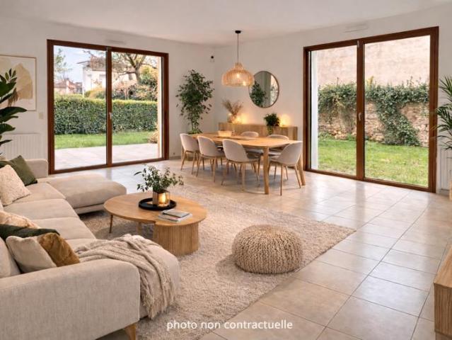 RARE ! Appartement 2 chambres en rez de jardin centre Limas