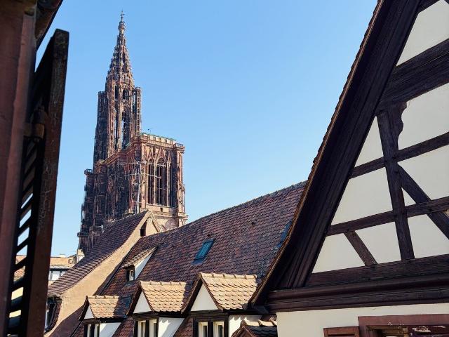 Rare Appartement 3 pièces, Grande Île, vue Cathédrale 69m² Strasbourg