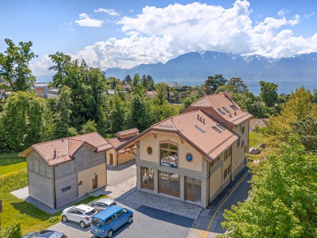 Rare! Charme indéniable pour cette surface dans un écrin de verdure | dreamo. Ch