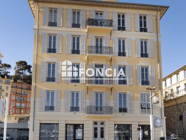 RARE DERNIER ETAGE A VENDRE PORT DE NICE 4P 79 m² VUE MER