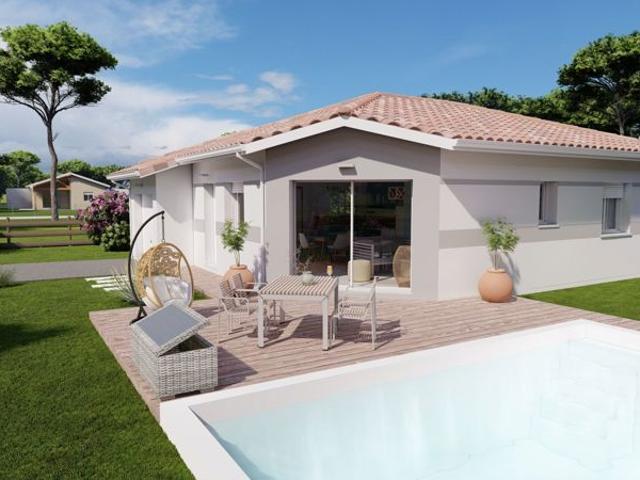 Rare et accessible maison à St Pierre du Mont deux chambres avec garage