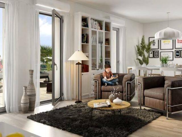RARE! EN DERNIER ETAGE BEL APPARTEMENT 3 PIECES + TERRASSE