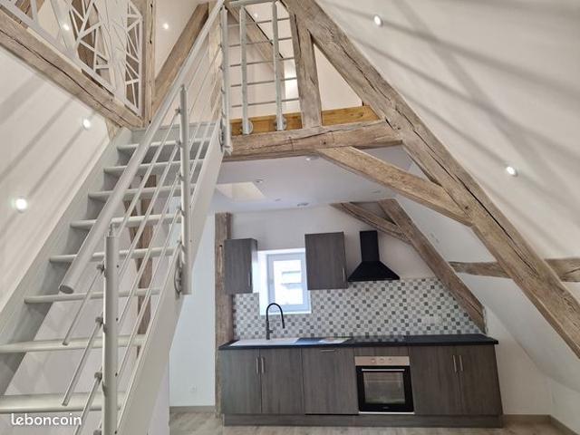 Rare En plein coeur du centre historique, place Bossuet,dans un hotel particulier, superbe Duplex de caractère entièrement refait à neuf