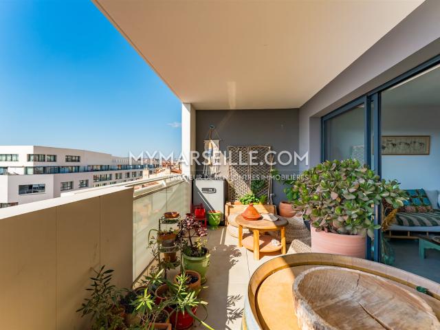 Rare, Grand T3, Terrasse, Vue ! 65m² Marseille 2ème