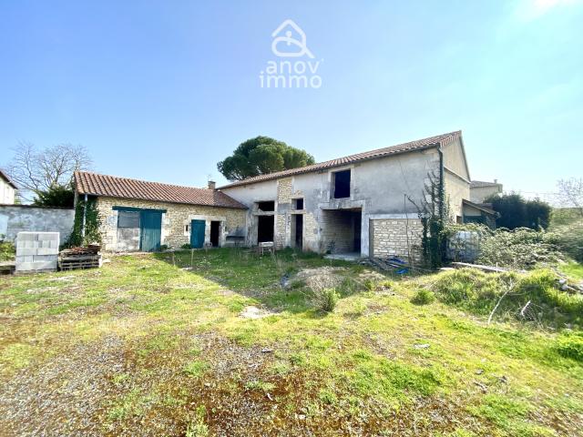 RARE Grange à fort potentiel à finir de rénover 178 m2 habitables
