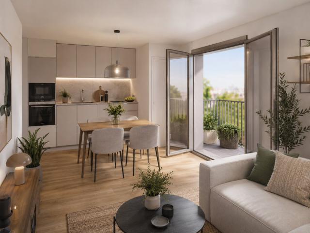 Rare retour à la vente – T3 neuf disponible immédiatement – Strasbourg Neudorf 3 pièces, 66 m²