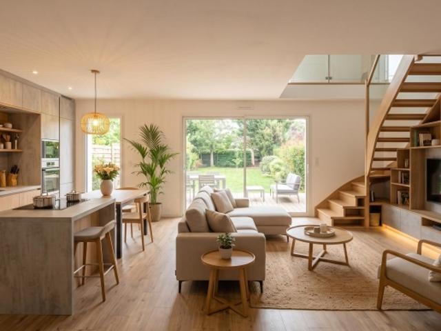 RARE T4 DUPLEX à proximité immédiate des transports avec jardin de 80 m² !