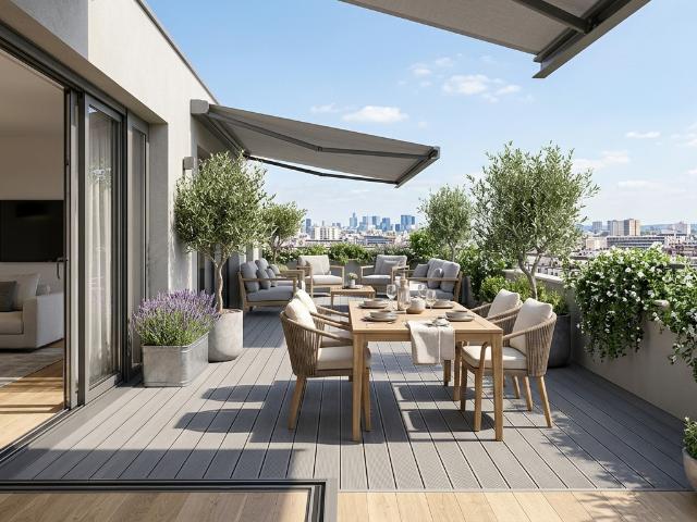 RARE T4 DERNIER Étage 400m GARE avec TERRASSE + PARKINGS