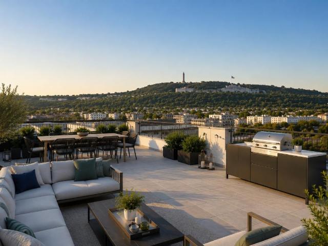 EXCEPTIONNEL ! T5 Dernier étage avec rooftop de 71 m² avec vue sur le Mont Valérien!