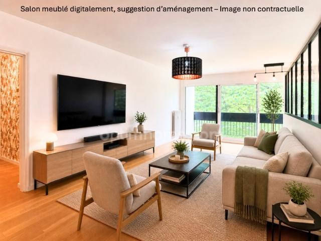 Rare T5 rénové au pied métro Clémenceau – 106 m² – Balcon Sud – Garage