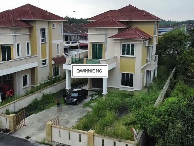 RARE UNIT 25 storey corner lot bungalow SG BAKAP Beduk Indah JAWI