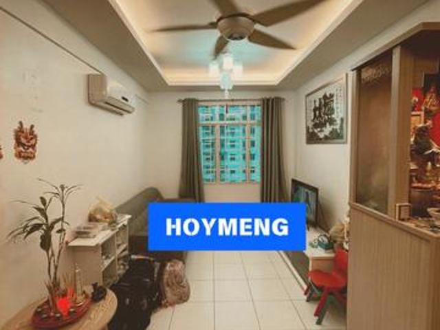 Rare Unit Taman Pelangi Indah 700sf Renovated Furnished Jelutong