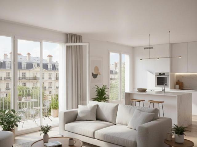 RARE: 3 PIÈCES AVEC BALCON MAIRIE DE CLICHY