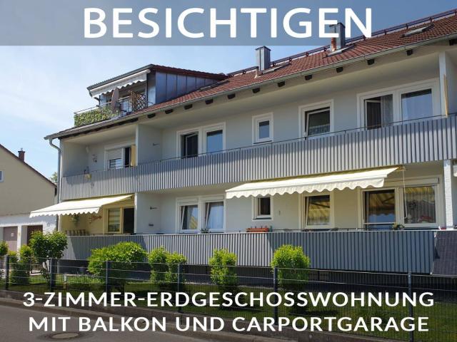 Rarität im Hochparterre: 3 Zimmer, Balkon, Garage – Ideal für Paare, Singles oder Kapitalanleger!
