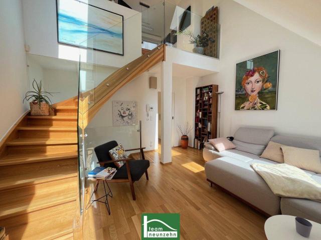 Schmuckstück im Barockhäuschen! Charmante Altbau Dachgeschoss Maisonette Wohnung Nähe Augarten! Neben der U2! Wohngenuss auf 3 Ebenen mit Terrasse!
