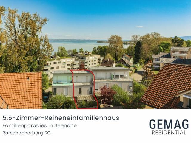 Raumwunder: 5.5 Zimmer Reiheneinfamilienhaus in Seenähe
