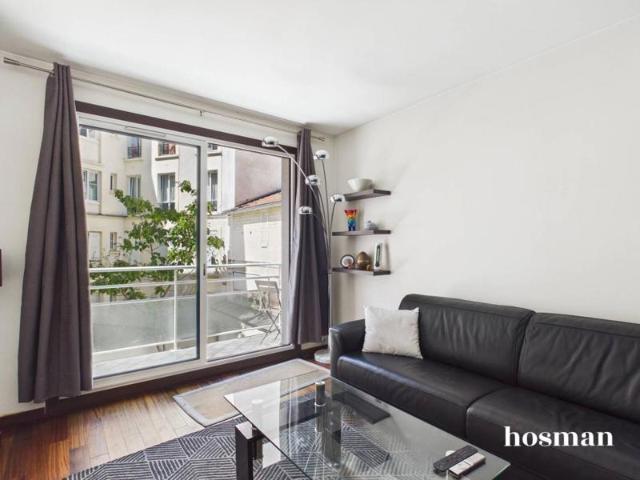 Ravissant 2 pièces de 44 m² avec balcon Rue Dieu, Paris 10ème