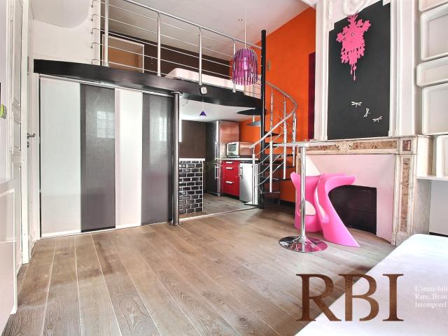 RAVISSANT STUDIO AVEC MEZZANINE