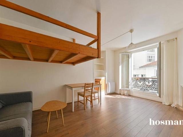 Ravissant studio de 30m² avec mezzanine Calme et exposé sud Boulevard Ney, Paris