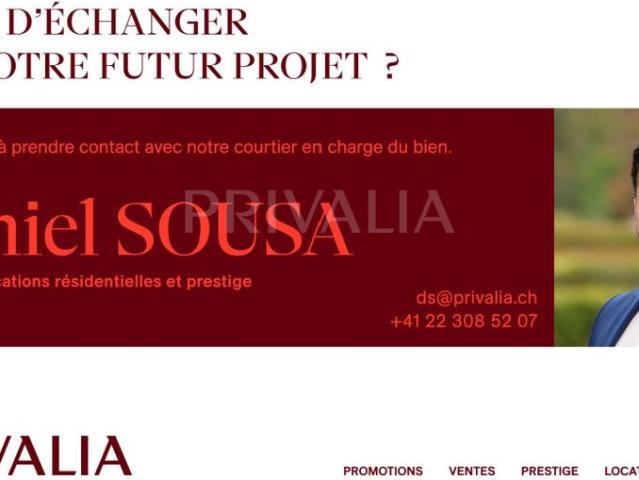 Ravissante villa familiale individuelle au coeur du village de Vandoeuvres