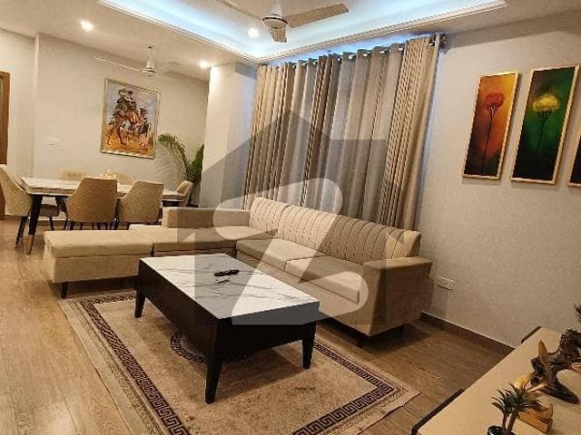 Rawalpindi Bahria Town Phase 7 River Hills 2 Bedroom Luxury Furnished Apartment Available For Rent