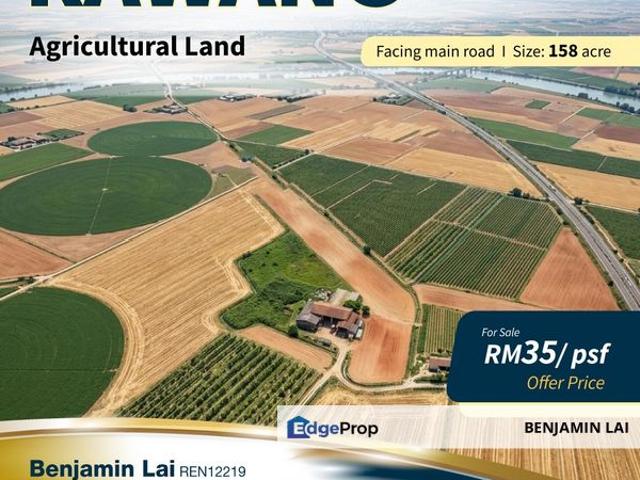 Rawang, Serendah Agricultural Land For