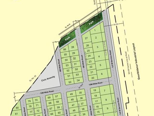 Rayasandra Residential Plot For Sale Bangalore